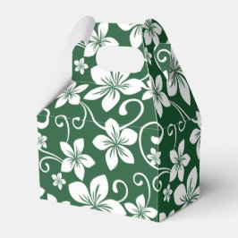 CAJA PARA REGALOS AZUL HAWAII (VERDE FORESTAL)