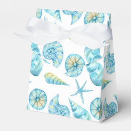 Caja Para Regalos Azul y Amarillo Vida Náutica