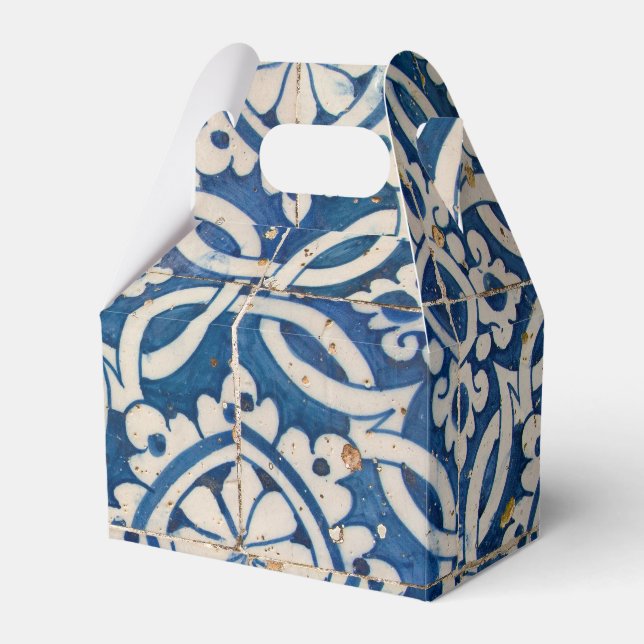 Caja Para Regalos Azulejo portugués vintage (Front Side)