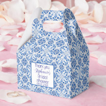 Azulejos azules mediterráneos ducha de novia