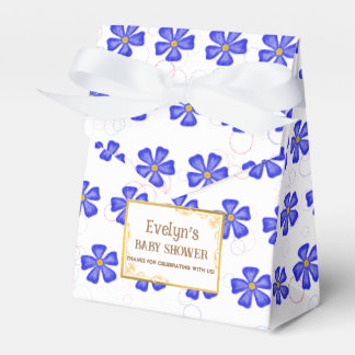 Caja Para Regalos Baby Boy Pink Flowers Favor Box