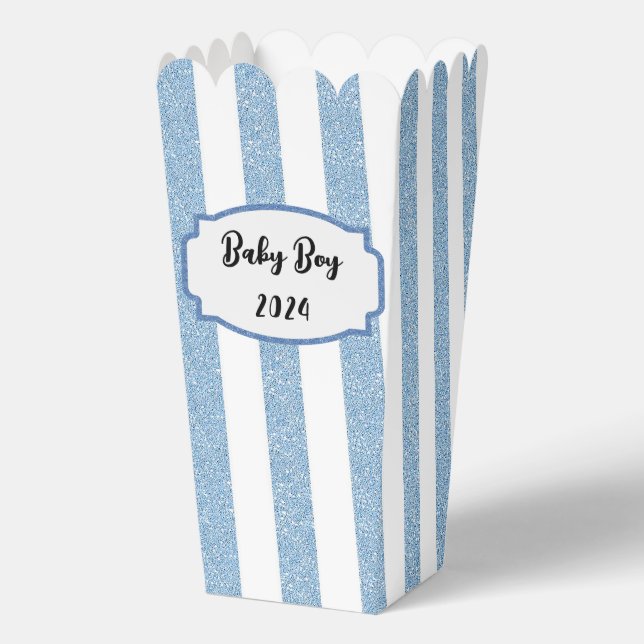Caja Para Regalos Baby Boy Popcorn Box Favorito Box (Anverso)