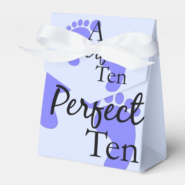 Caja Para Regalos Baby Boy Shower Favorito Box (Front Side)