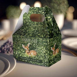 Caja Para Regalos Baby Deer Foldable Favor Gift Box Baby Shower