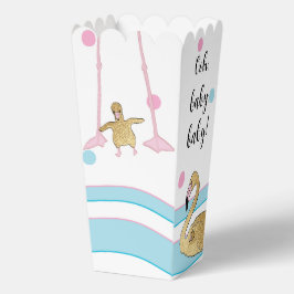 Caja Para Regalos Baby Flamingo y Mom Baby Shower