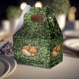 Caja Para Regalos Baby Fox Foldable Favor Gift Box Baby Shower