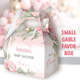 Caja Para Regalos Baby In Bloom Chica Rosa Baby Shower Gable