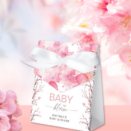 Caja Para Regalos Baby In Bloom Floral Cherry Blossom FavBox