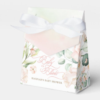 Caja Para Regalos Baby in Bloom Florals Baby Shower