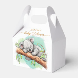Caja Para Regalos Baby Koala Baby Shower Favor Box