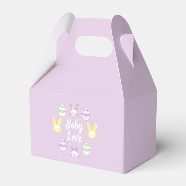 Caja Para Regalos Baby Love Easter Baby Shower (Front Side)