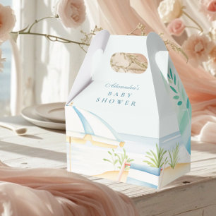 Caja Para Regalos Baby on Board Beach Surf Baby Shower