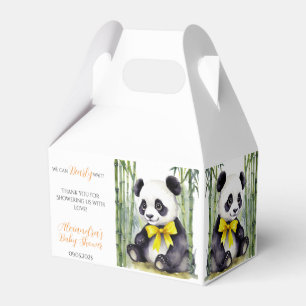 Caja Para Regalos Baby Panda Bear Bearly Wait Baby Shower