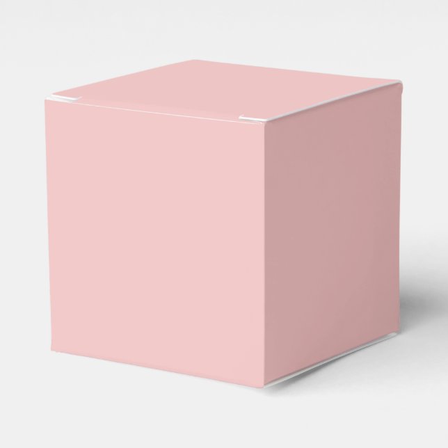 Caja Para Regalos Baby Pink Classic Favor Box (Costado Anverso)