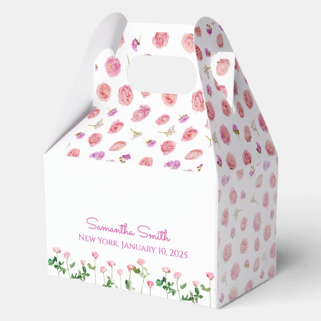 CAJA PARA REGALOS BABY SHOWER (Reverso )