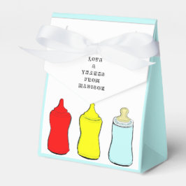 Caja Para Regalos Baby Shower BBQ Favor Box