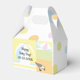 Caja Para Regalos Baby Shower Beach Ball Gable FavBox