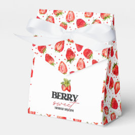 Caja Para Regalos Baby Shower Berry Sweet Strawberries