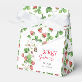Caja Para Regalos Baby Shower Berry Sweet Strawberry