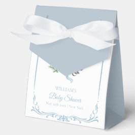 Caja Para Regalos Baby Shower Blue Elegant French Blueberry Pancake