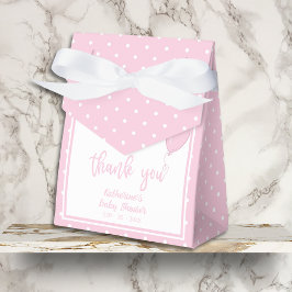 Caja Para Regalos Baby Shower BOHO Baby Girl Pastel Pink
