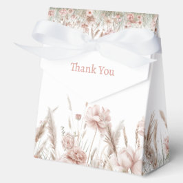 Caja Para Regalos Baby Shower Boho Wildflower