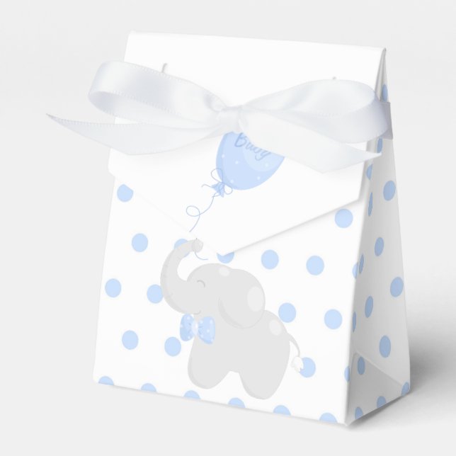 Caja Para Regalos Baby Shower Boy Blue (Front Side)