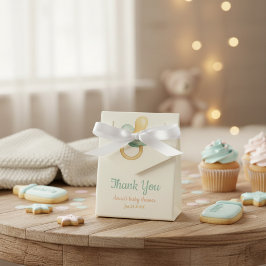 Caja Para Regalos Baby Shower de agua suave