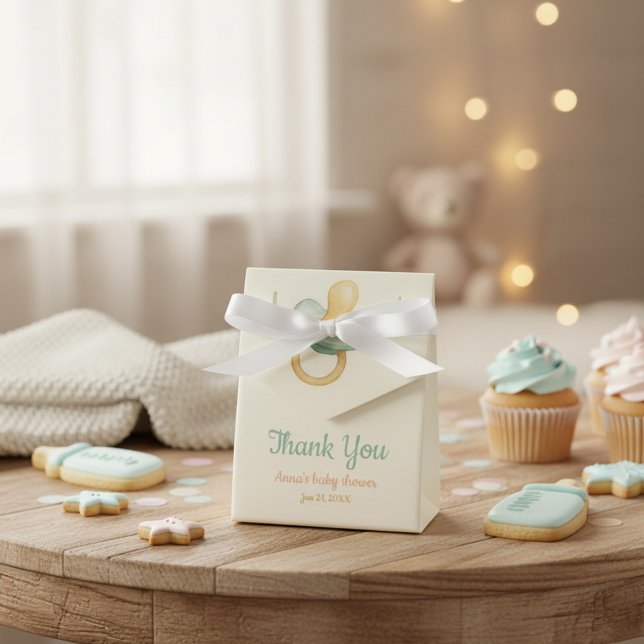Caja Para Regalos Baby Shower de agua suave (Subido por el creador)