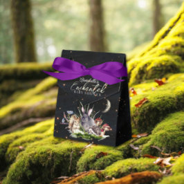 Caja Para Regalos Baby Shower de animales boscosos encantados