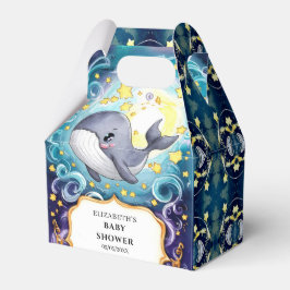 Caja Para Regalos Baby Shower de ballena simple