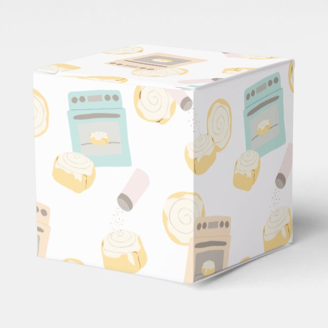 Caja Para Regalos Baby Shower de Buns in Ovens (Costado Anverso)