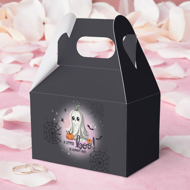 Caja Para Regalos Baby Shower de calabaza de Halloween (Boda)
