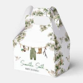 Caja Para Regalos Baby Shower de caza de pato