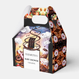 Caja Para Regalos Baby Shower de chocolate pequeño