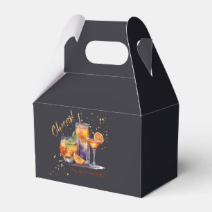 Caja Para Regalos Baby Shower de cócteles de Halloween