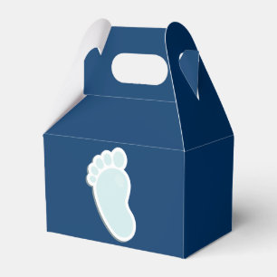 Caja Para Regalos Baby Shower de estela de bebé azul