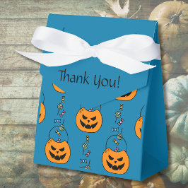 Caja Para Regalos Baby Shower de Halloween Jack-O-Lantern Boy