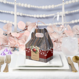 Caja Para Regalos Baby Shower de la caída de Apple of Our Eye Rustic