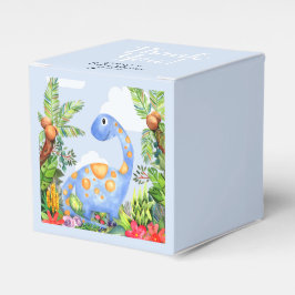 Caja Para Regalos Baby Shower de la jungla de dinosaurios de color d