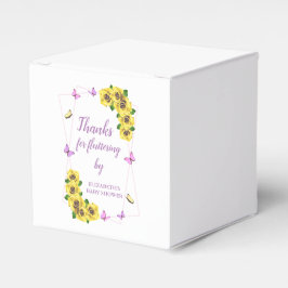 Caja Para Regalos Baby Shower de la mariposa pequeña