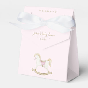 Caja Para Regalos Baby Shower de lechuga rosa de caballo de Rockefas
