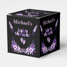 Caja Para Regalos Baby Shower de monograma personalizado personaliza