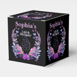 Caja Para Regalos Baby Shower de monograma personalizado personaliza