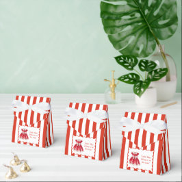 Caja Para Regalos Baby Shower de navidades | Ropa de Santa Rojo y Bl
