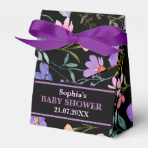 Baby Shower de patrón monograma personalizado