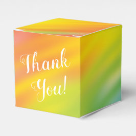 Caja Para Regalos Baby Shower de tinte de tinta arco iris