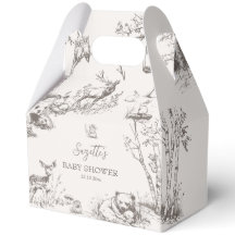 Baby Shower de Woodland Animals