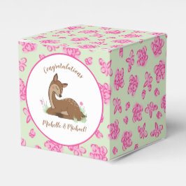 Caja Para Regalos Baby Shower Deer Fawn