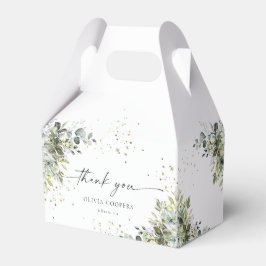 Caja Para Regalos Baby Shower Eucalyptus Floral Greenery